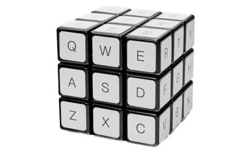 3x3 Keyboard Cube -Best Toy Store 3x3 Keyboard Cube Black 2