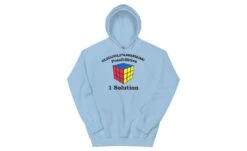 43 Quintillion (Light) - Rubik's Cube Hoodie -Best Toy Store 43 Quintillion Light Rubiks Cube Hoodie Light Blue S 2