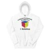 43 Quintillion (Light) - Rubik's Cube Hoodie -Best Toy Store 43 Quintillion Light Rubiks Cube Hoodie White S