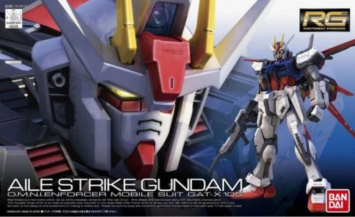 Aile Strike Gundam RG Model Kit - Gundam SEED -Best Toy Store Aile Strike Gundam RG Model Kit Gundam SEED 5