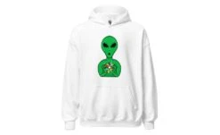 Alien Speedcuber - Rubik's Cube Hoodie -Best Toy Store Alien Speedcuber Rubiks Cube Hoodie White S 13