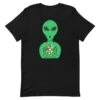 Alien Speedcuber - Rubik's Cube Shirt -Best Toy Store Alien Speedcuber Rubiks Cube Shirt Black XS