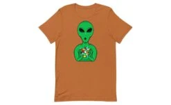 Alien Speedcuber - Rubik's Cube Shirt -Best Toy Store Alien Speedcuber Rubiks Cube Shirt Toast XS 9