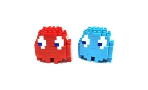 Blinky & Inky Nanoblock -Best Toy Store Blinky Inky Nanoblock