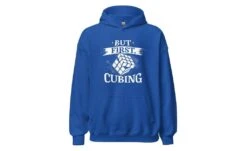 But First, Cubing - Rubik's Cube Hoodie -Best Toy Store But First Cubing Rubiks Cube Hoodie Royal S 6