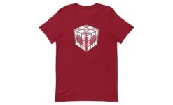 Canada Cube - Rubik's Cube Shirt -Best Toy Store Canada Cube Rubiks Cube Shirt Cardinal XS 4