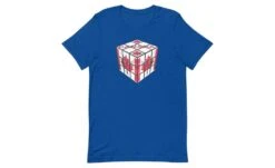 Canada Cube - Rubik's Cube Shirt -Best Toy Store Canada Cube Rubiks Cube Shirt True Royal S 6