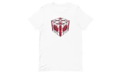 Canada Cube - Rubik's Cube Shirt -Best Toy Store Canada Cube Rubiks Cube Shirt White XS 13