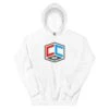 Captain Cuber Hoodie (White) -Best Toy Store Captain Cuber Hoodie White S