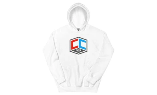 Captain Cuber Hoodie (White) -Best Toy Store Captain Cuber Hoodie White S