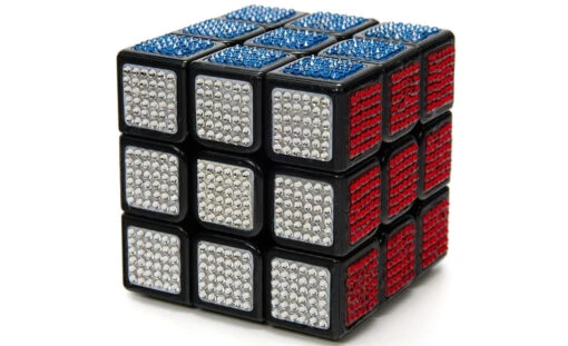 Crystallized (3x3) Speed Cube -Best Toy Store Crystallized 3x3 Speed Cube Black 2