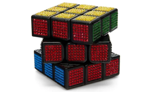 Crystallized (3x3) Speed Cube -Best Toy Store Crystallized 3x3 Speed Cube Black