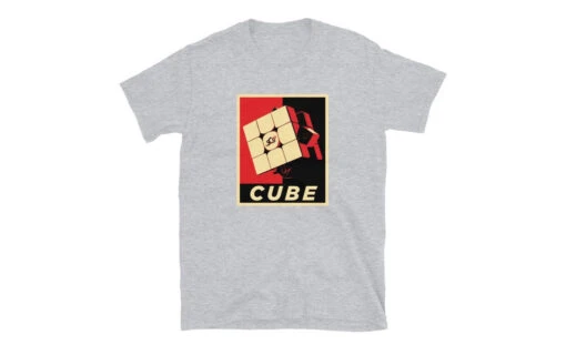 Cube Poster Style Shirt -Best Toy Store Cube Poster Style Shirt Sport Grey S 4