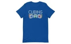 Cubing Dad 5x5 - Rubik's Cube Shirt -Best Toy Store Cubing Dad 5x5 Rubiks Cube Shirt True Royal S 6