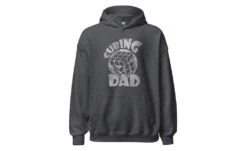 Cubing Dad V2 - Rubik's Cube Hoodie -Best Toy Store Cubing Dad V2 Rubiks Cube Hoodie Dark Heather S 6