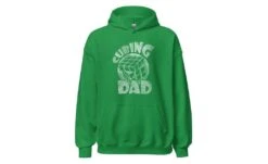 Cubing Dad V2 - Rubik's Cube Hoodie -Best Toy Store Cubing Dad V2 Rubiks Cube Hoodie Irish Green S 9