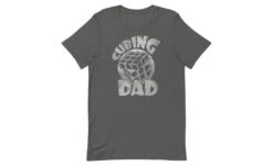 Cubing Dad V2 - Rubik's Cube Shirt -Best Toy Store Cubing Dad V2 Rubiks Cube Shirt Asphalt S 9