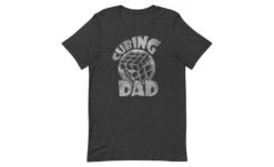 Cubing Dad V2 - Rubik's Cube Shirt -Best Toy Store Cubing Dad V2 Rubiks Cube Shirt Dark Grey Heather XS 8