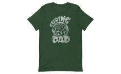 Cubing Dad V2 - Rubik's Cube Shirt -Best Toy Store Cubing Dad V2 Rubiks Cube Shirt Forest S 7