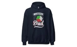 Cubing Dad V3 - Rubik's Cube Hoodie -Best Toy Store Cubing Dad V3 Rubiks Cube Hoodie Navy S 2