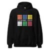 Cubing Dad V4 (Dark) - Rubik's Cube Hoodie -Best Toy Store Cubing Dad V4 Dark Rubiks Cube Hoodie Black S