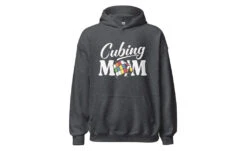 Cubing Mom V4 - Rubik's Cube Hoodie -Best Toy Store Cubing Mom V4 Rubiks Cube Hoodie Dark Heather S 6