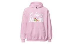 Cubing Mom V4 - Rubik's Cube Hoodie -Best Toy Store Cubing Mom V4 Rubiks Cube Hoodie Light Pink S 13