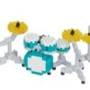 Drum Set Green Nanoblock -Best Toy Store Drum Set Green Nanoblock