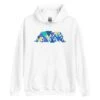 Geometric Pyraminx - Rubik's Cube Hoodie -Best Toy Store Geometric Pyraminx Rubiks Cube Hoodie White S