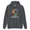 I Cube Periodically - Rubik's Cube Hoodie -Best Toy Store I Cube Periodically Rubiks Cube Hoodie Dark Heather S