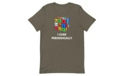 I Cube Periodically - Rubik's Cube Shirt -Best Toy Store I Cube Periodically Rubiks Cube Shirt Army S 7