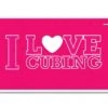 I Love Cubing Mini Mat -Best Toy Store I Love Cubing Mini Mat