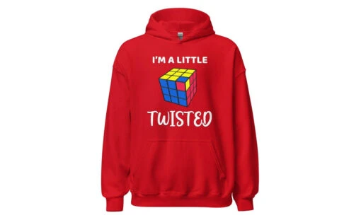 I'm A Little Twisted - Rubik's Cube Hoodie -Best Toy Store Im a Little Twisted Rubiks Cube Hoodie 3