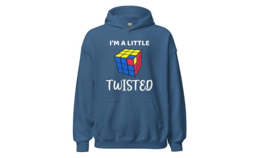 I'm A Little Twisted - Rubik's Cube Hoodie -Best Toy Store Im a Little Twisted Rubiks Cube Hoodie 4