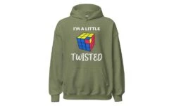 I'm A Little Twisted - Rubik's Cube Hoodie -Best Toy Store Im a Little Twisted Rubiks Cube Hoodie 5