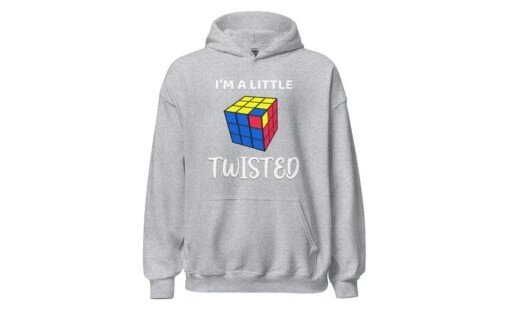 I'm A Little Twisted - Rubik's Cube Hoodie -Best Toy Store Im a Little Twisted Rubiks Cube Hoodie 6