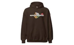 Maple Leaf Chest Hoodie -Best Toy Store Maple Leaf Chest Hoodie Dark Chocolate S 4