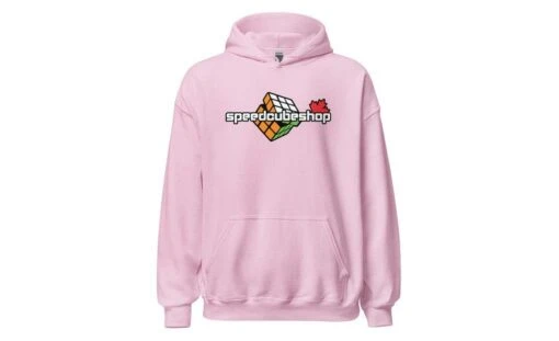 Maple Leaf Chest Hoodie -Best Toy Store Maple Leaf Chest Hoodie Light Pink S 12