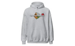 Maple Leaf Chest Hoodie -Best Toy Store Maple Leaf Chest Hoodie Sport Grey S 9