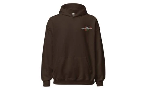 Maple Leaf Hoodie (Embroidered) -Best Toy Store Maple Leaf Hoodie Embroidered Dark Chocolate S 19