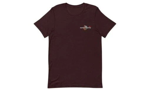 Maple Leaf Shirt (Embroidered) -Best Toy Store Maple Leaf Shirt Embroidered Oxblood Black S 2