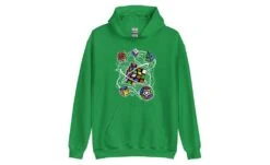 Multi-cube - Rubik's Cube Hoodie -Best Toy Store Multi cube Rubiks Cube Hoodie Irish Green S 10