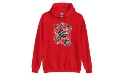 Multi-cube - Rubik's Cube Hoodie -Best Toy Store Multi cube Rubiks Cube Hoodie Red S 5