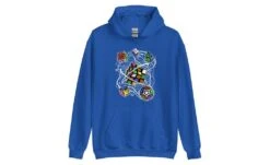 Multi-cube - Rubik's Cube Hoodie -Best Toy Store Multi cube Rubiks Cube Hoodie Royal S 7