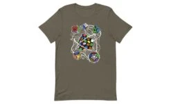 Multi-cube - Rubik's Cube Shirt -Best Toy Store Multi cube Rubiks Cube Shirt Army S 9