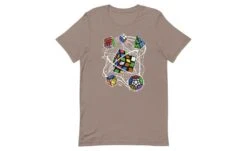 Multi-cube - Rubik's Cube Shirt -Best Toy Store Multi cube Rubiks Cube Shirt Pebble XS 12