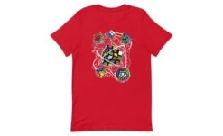 Multi-cube - Rubik's Cube Shirt -Best Toy Store Multi cube Rubiks Cube Shirt Red XS 6