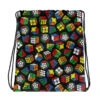 Puzzles - Rubik's Cube Drawstring Bag -Best Toy Store Puzzles Rubiks Cube Drawstring Bag