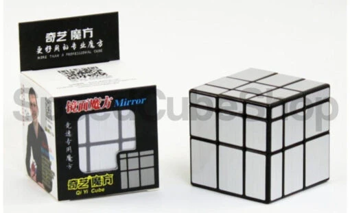 QiYi Mirror Blocks -Best Toy Store QiYi Mirror Blocks Black Silver Stickers 2