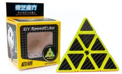 Best Toy Store -Best Toy Store QiYi Pyraminx Carbon Fiber Stickerless Carbon Fiber